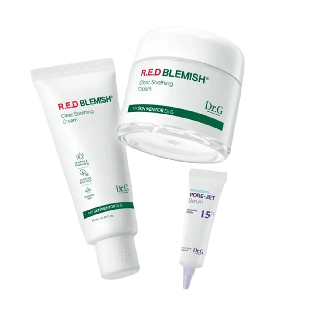 RED BLEMISH CLEAR SOOTHING CREAM 70ML 1+1 AWARDS PLANNING (+70ML+POREJET SERUM 10ML) - eeon
